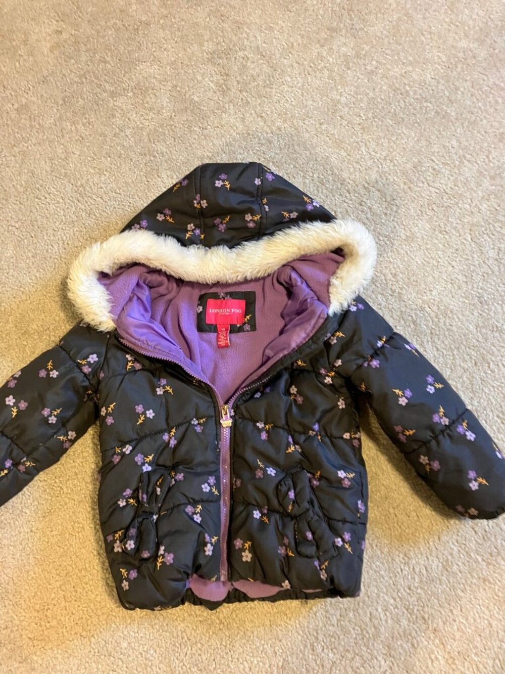 London Fog Puffer Coat XS
